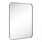 TEHOME Mid-Century Modern Chic Metal Rounded Wall Mirrors
