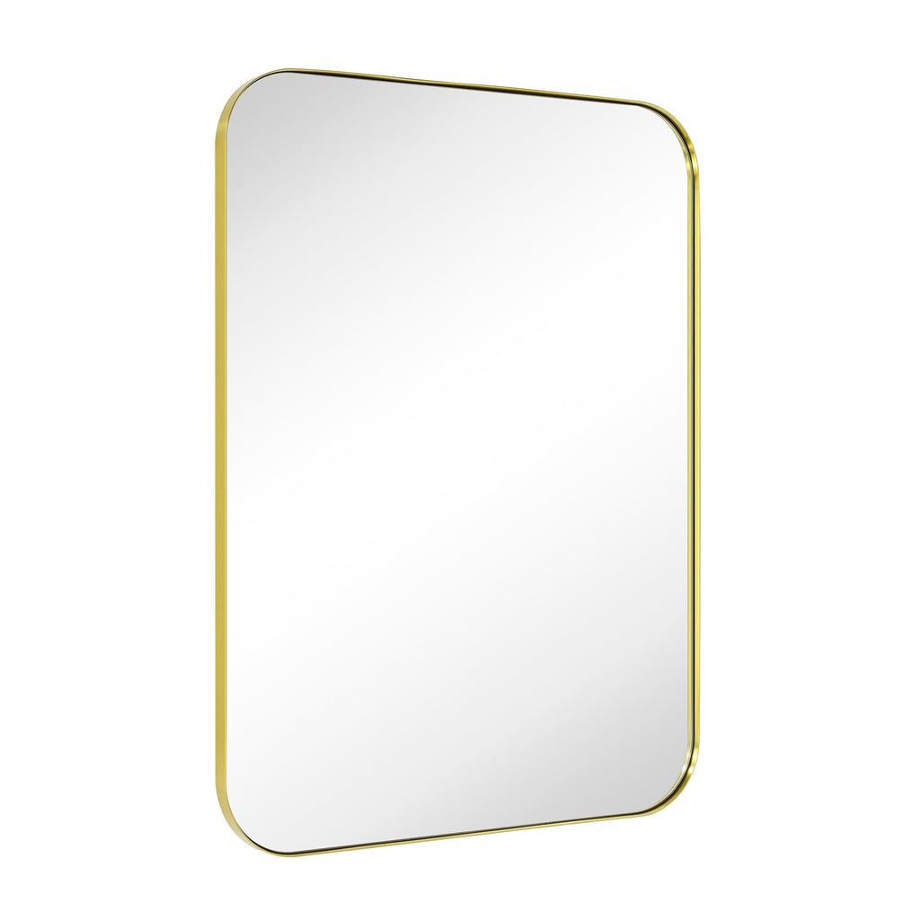 TEHOME Mid-Century Modern Chic Metal Rounded Wall Mirrors