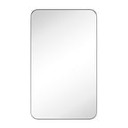 TEHOME Mid-Century Modern Chic Metal Rounded Wall Mirrors
