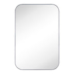 TEHOME Mid-Century Modern Chic Metal Rounded Wall Mirrors