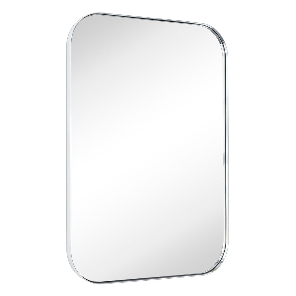 TEHOME Mid-Century Modern Chic Metal Rounded Wall Mirrors