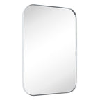 TEHOME Mid-Century Modern Chic Metal Rounded Wall Mirrors