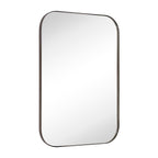 TEHOME Mid-Century Modern Chic Metal Rounded Wall Mirrors