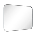 TEHOME Mid-Century Modern Chic Metal Rounded Wall Mirrors
