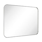 TEHOME Mid-Century Modern Chic Metal Rounded Wall Mirrors
