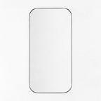 TEHOME Mid-Century Modern Chic Metal Rounded Wall Mirrors
