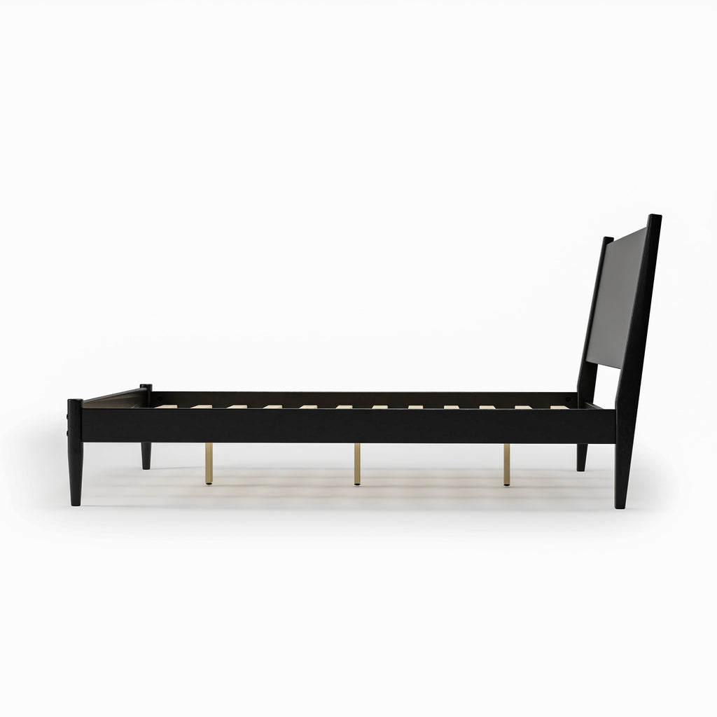 Mid-Century Panel Bed