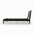 Mid-Century Panel Bed