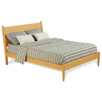 Mid-Century Panel Bed