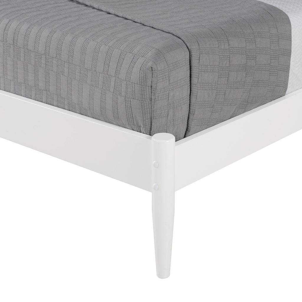 Mid-Century Panel Bed