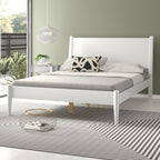 Mid-Century Panel Bed