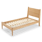 Mid-Century Panel Bed