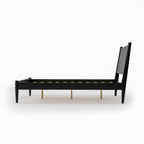 Mid-Century Panel Bed