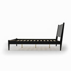 Mid-Century Panel Bed