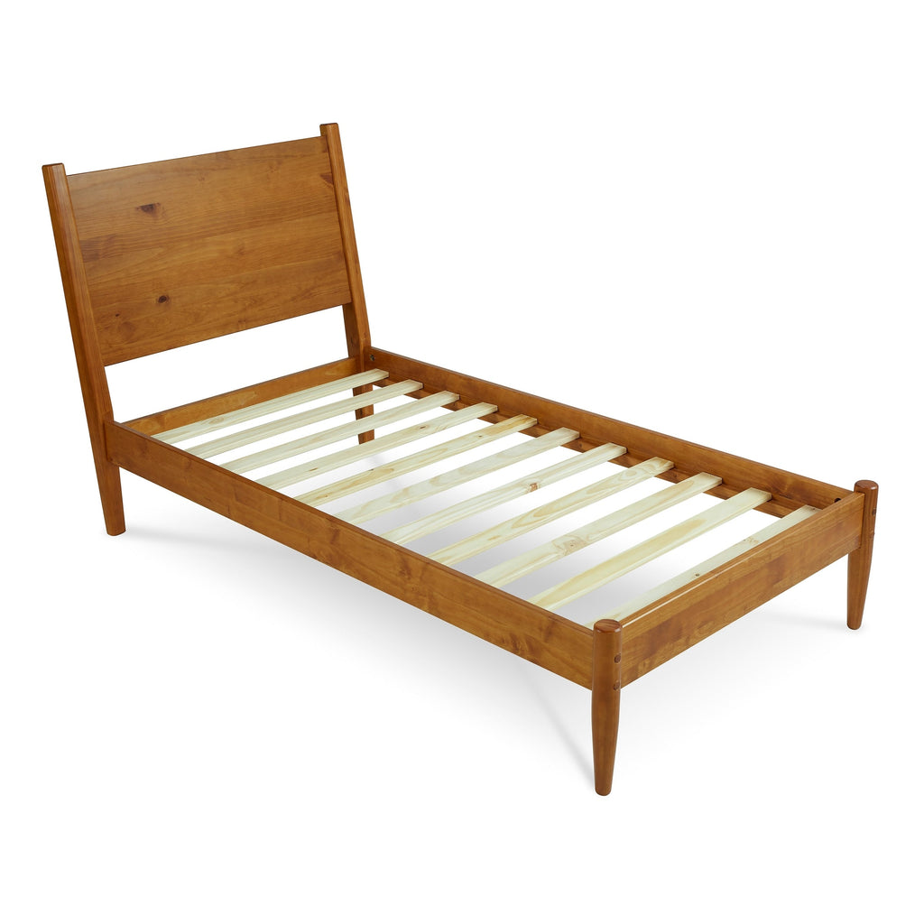Mid-Century Panel Bed
