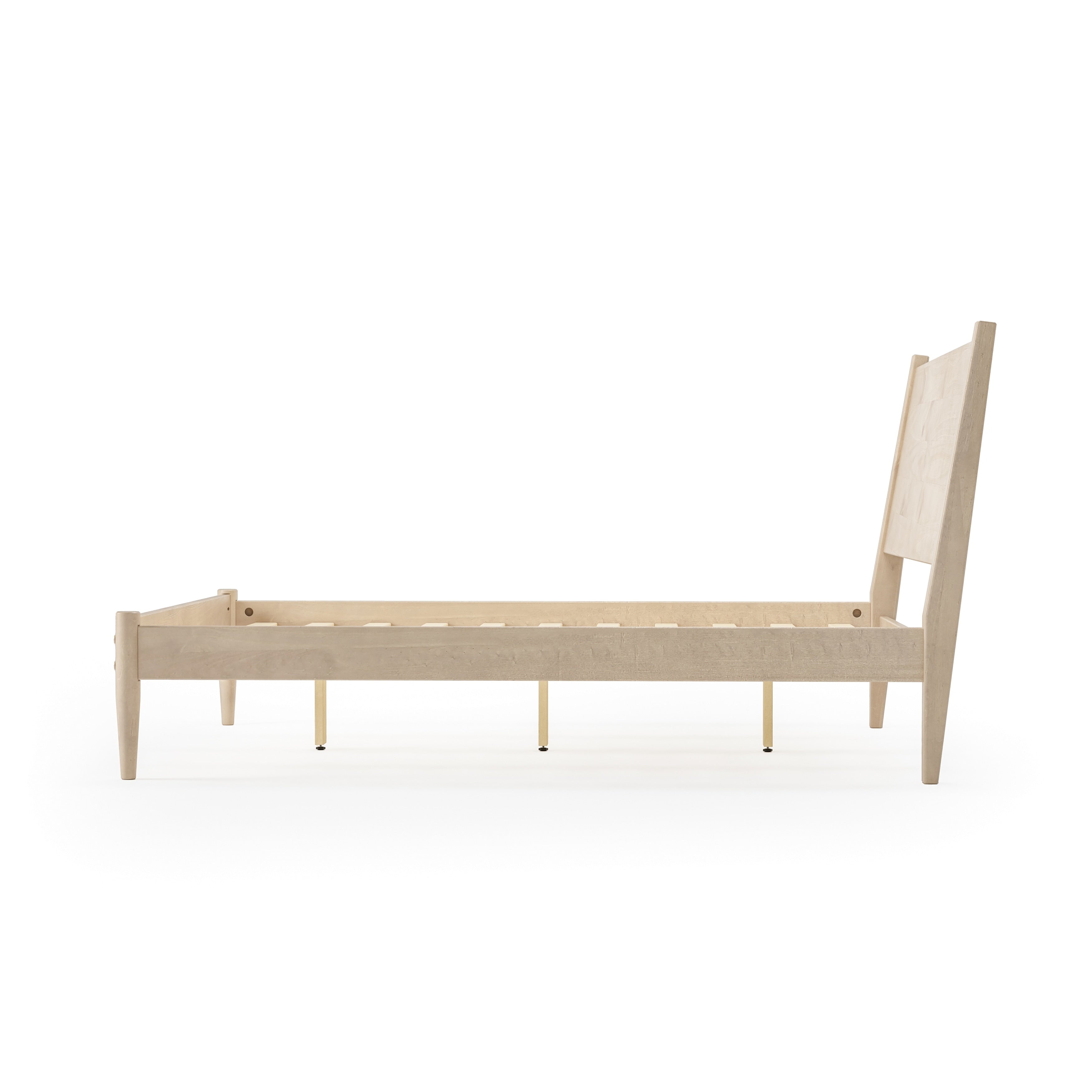 Mid-Century Panel Bed