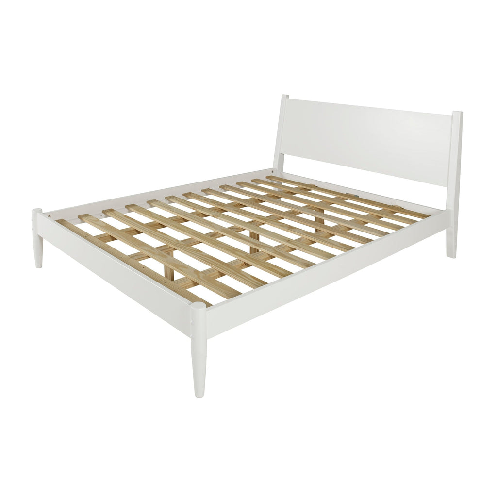 Mid-Century Panel Bed