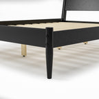 Mid-Century Panel Bed