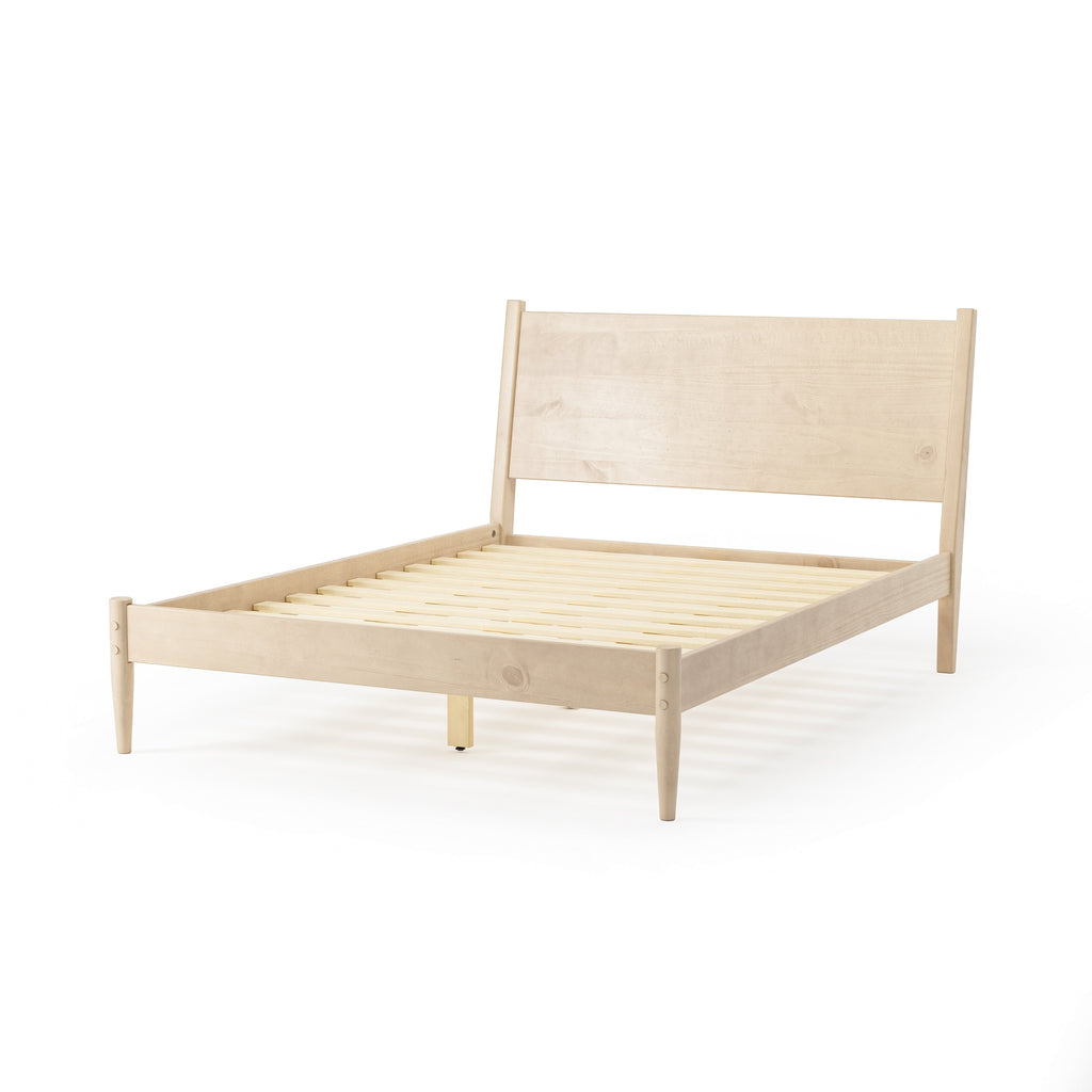 Mid-Century Panel Bed