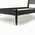 Mid-Century Panel Bed