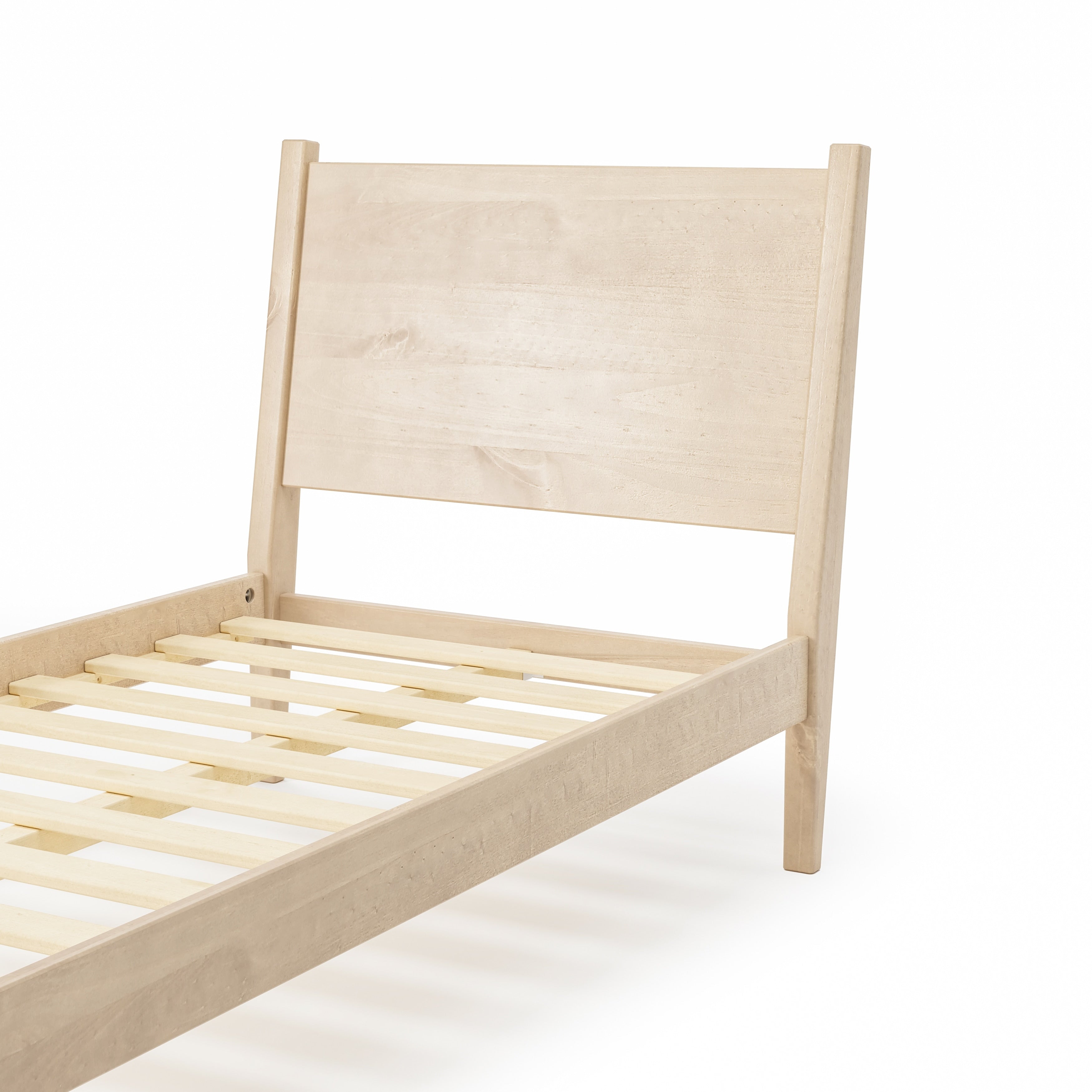 Mid-Century Panel Bed