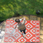 Milan Design 100% Eco-friendly Lightweight Plastic Outdoor Mat/Rug