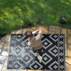Milan Design 100% Eco-friendly Lightweight Plastic Outdoor Mat/Rug