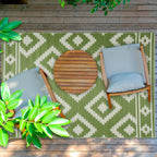 Milan Design 100% Eco-friendly Lightweight Plastic Outdoor Mat/Rug