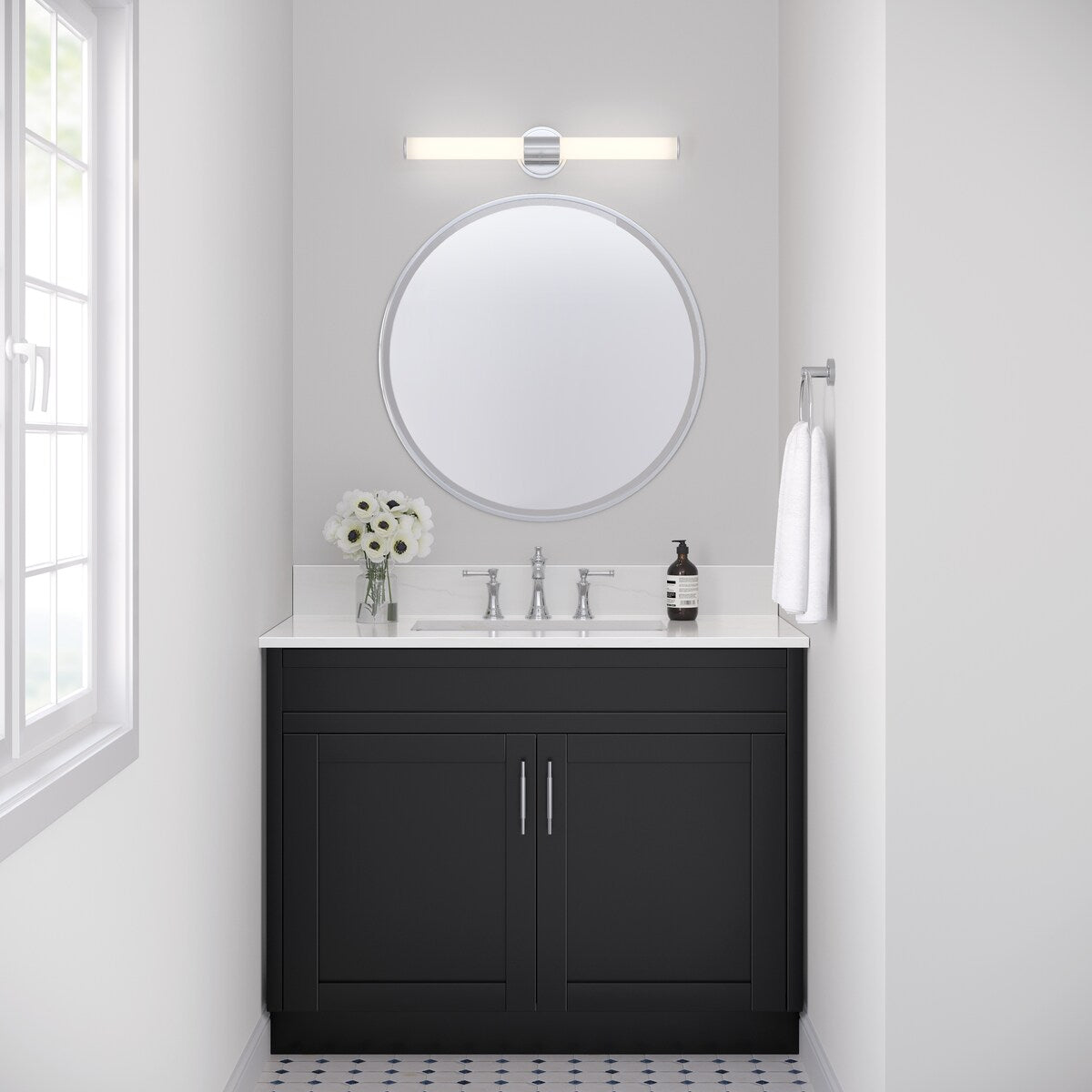 Millennium Lighting Truman LED Bathroom Vanity Fixture in Multiple Finishes