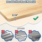 Moasis Cat Wall Shelves Set Wall Mounted Wood Cat Climber Set