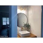 Modern 2/3/4/5-Light Bathroom Vanity Light Globe Glass Wall Sconce Minimalist Design