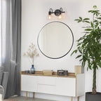 Modern 2/3/4/5-Light Bathroom Vanity Light Globe Glass Wall Sconce Minimalist Design