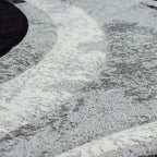 Modern Area Rug for Living Room Abstract Design