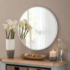 Modern Bathroom Wall Mounted Round Vanity Mirror