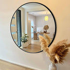 Modern Bathroom Wall Mounted Round Vanity Mirror
