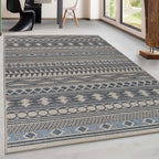 World Rug Gallery Modern Bohemian Global Indoor/Outdoor Area Rug