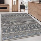World Rug Gallery Modern Bohemian Global Indoor/Outdoor Area Rug