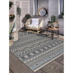 World Rug Gallery Modern Bohemian Global Indoor/Outdoor Area Rug