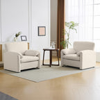 Modern Elephant Ears Armchair Accent Sofa Comfortable Seating for Living Room & Bedroom