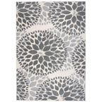 World Rug Gallery Modern Floral Circles Area Rug
