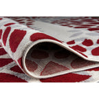 World Rug Gallery Modern Floral Circles Area Rug