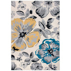 World Rug Gallery Modern Floral Design Area Rug