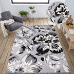 World Rug Gallery Modern Floral Design Area Rug