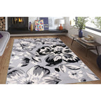 World Rug Gallery Modern Floral Design Area Rug