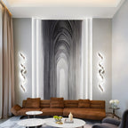 Modern Spiral Design LED Bathroom Vanity Light Dimmable Wall Light