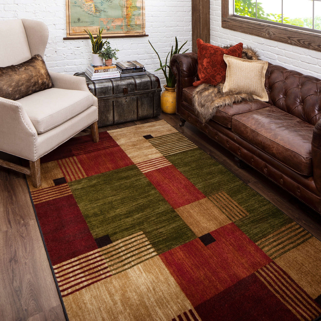 Mohawk Home Alliance Geometric Color Block Area Rug