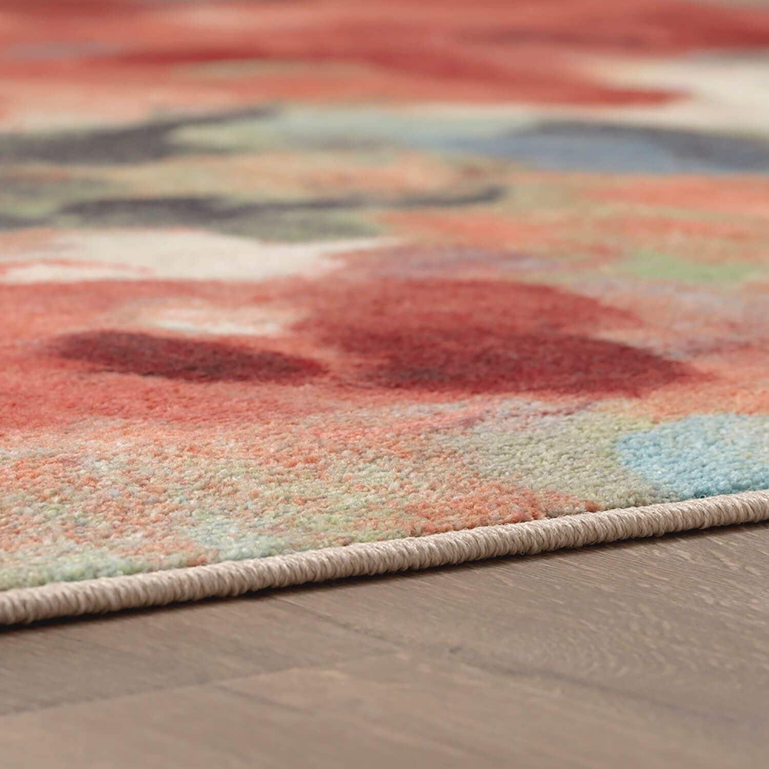 Mohawk Home Colorful Abstract Floral Garden Area Rug