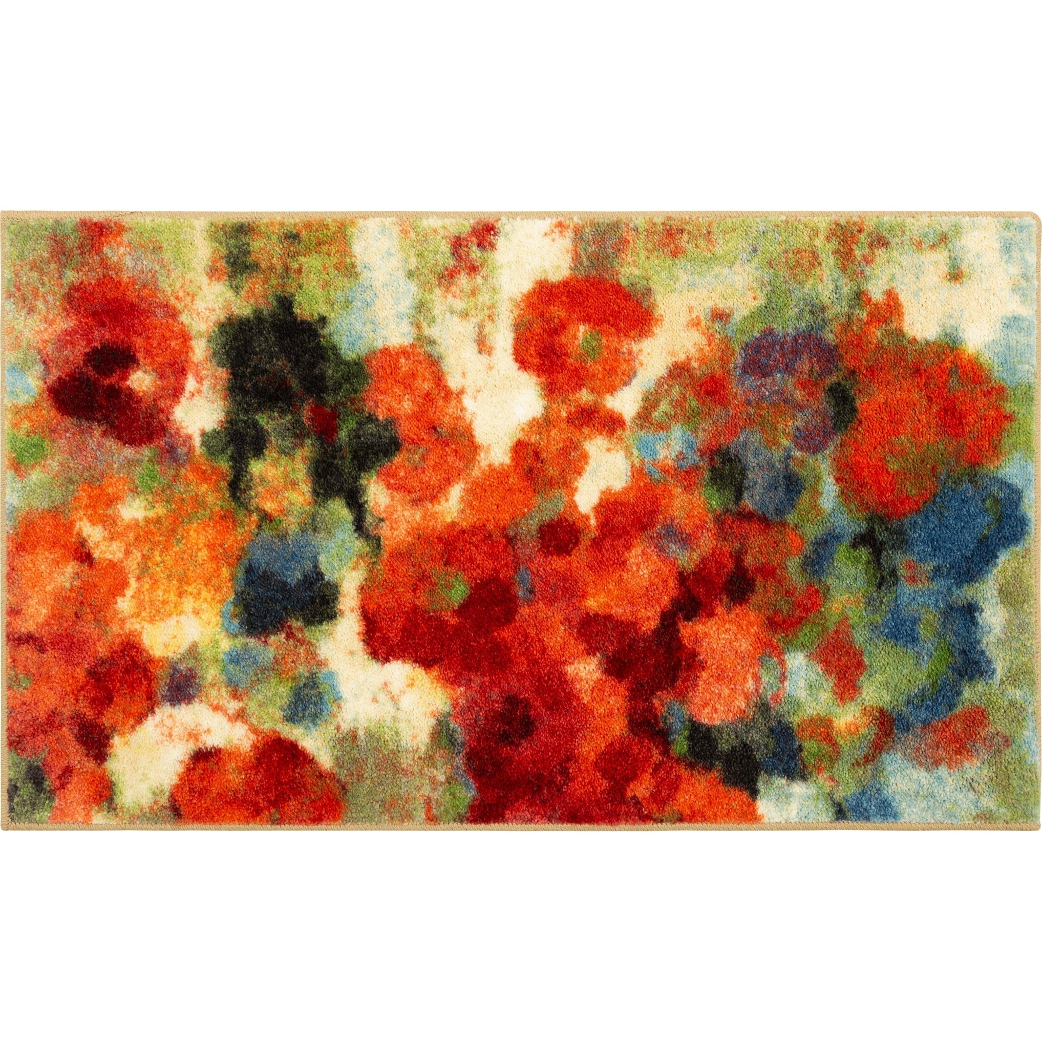 Mohawk Home Colorful Abstract Floral Garden Area Rug