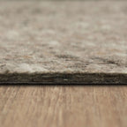 Mohawk Home Non Slip Rug Pad 1/2 Inch Thick Felt Cushion Reversible - Grey