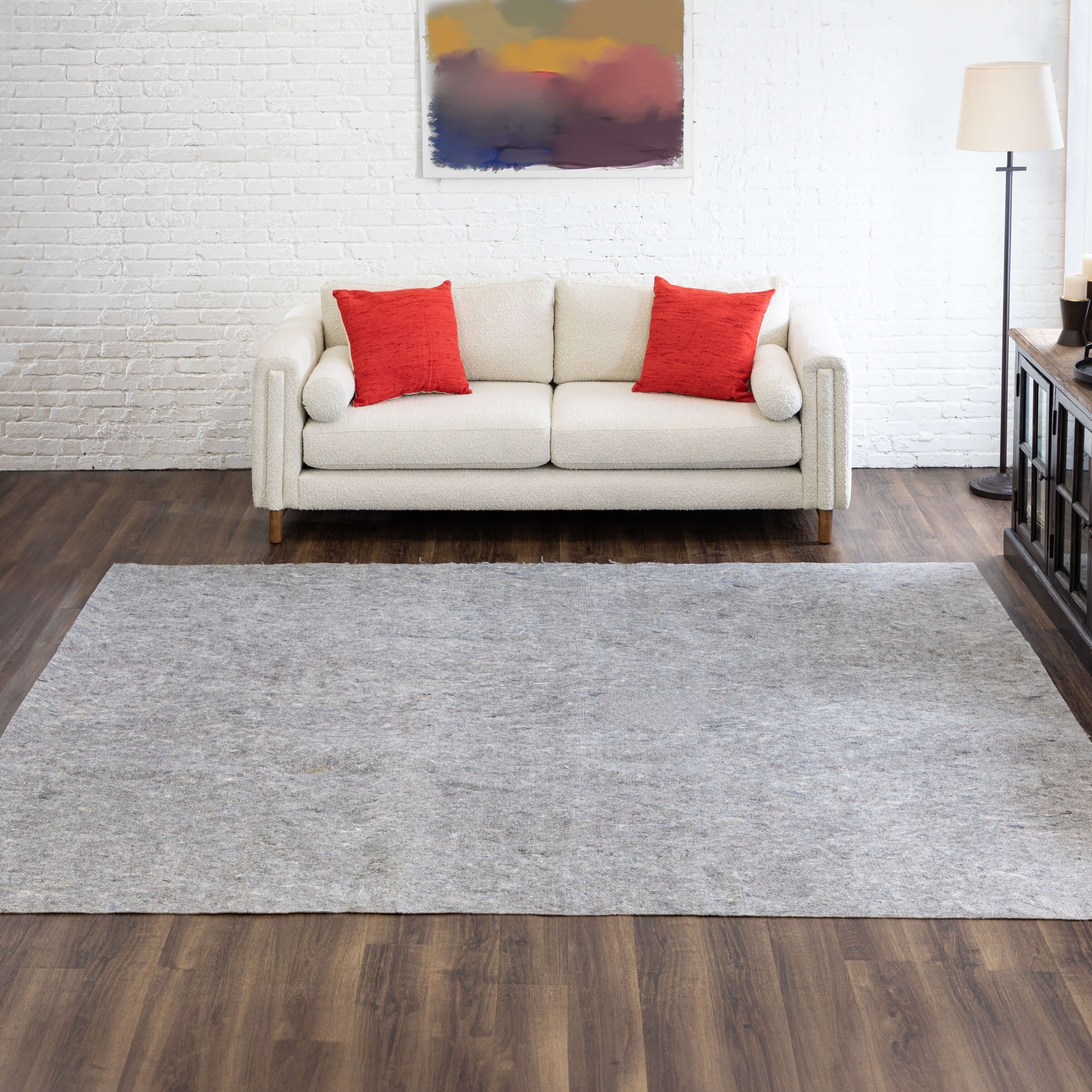 Mohawk Home Pet Friendly聽Rug Pad Spill Proof聽Reversible Non Slip Grip - Grey